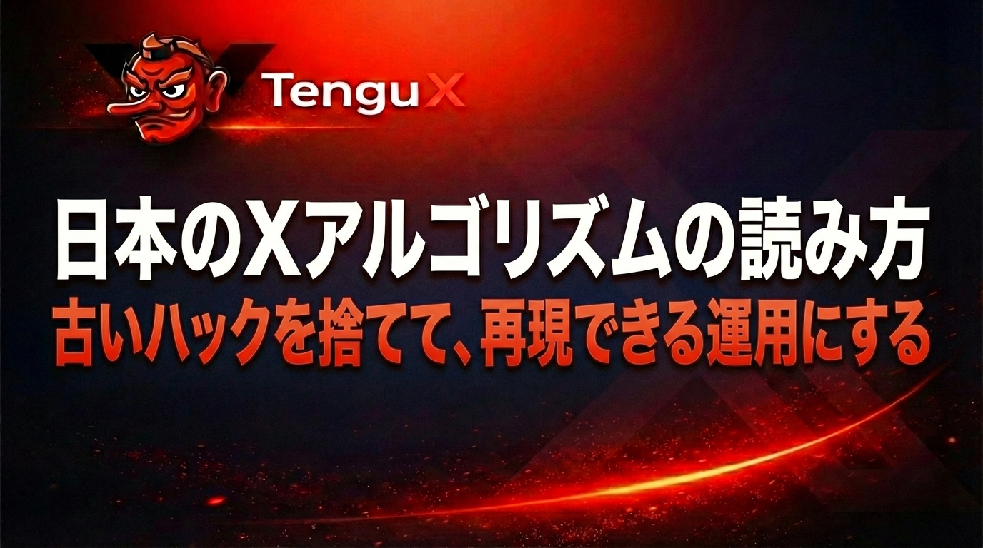 2026年版：日本のXアルゴリズムの読み方
